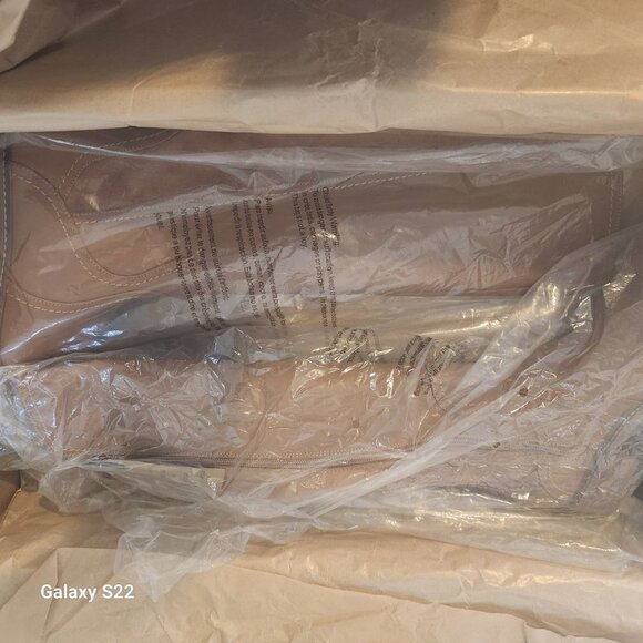 Lucky Brand "Quenbe" Latte Riding Boots. NIB. Size 6.5 - Picture 11 of 11